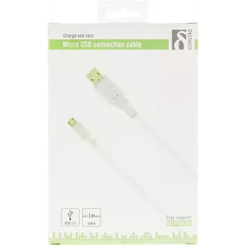 USB-kabel Deltaco MICRO-100