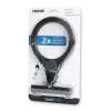 Handloep Carson LumiCraft 2x, LED, op batterijen, zwart, 135×23×226 mm