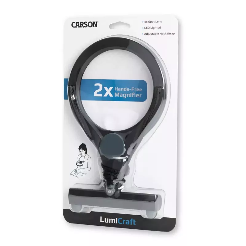 Handloep Carson LumiCraft 2x, LED, op batterijen, zwart, 135×23×226 mm