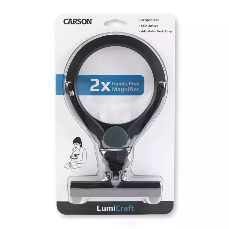 Handloep Carson LumiCraft 2x, LED, op batterijen, zwart, 135×23×226 mm