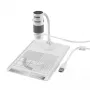 Digitale microscoop Carson EFLEX 300x, 75–300× vergroting, 1600×1200 camera, grijs/wit