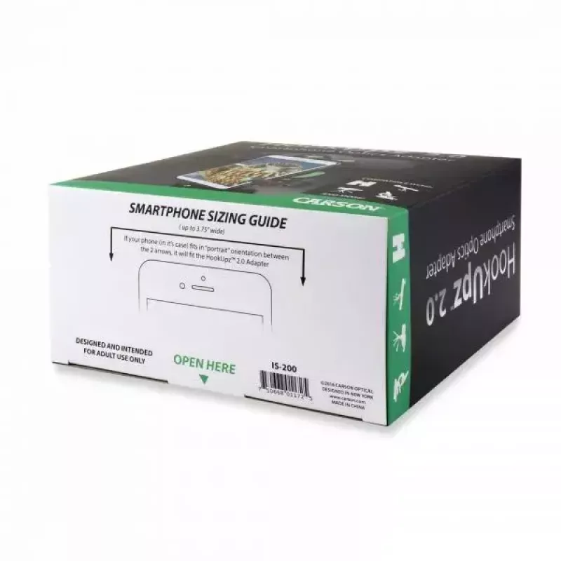 Telescoopcamera-/smartphonehouder Carson HookUpz 2.0 breedte 109 mm diepte 58 mm hoogte 114 mm