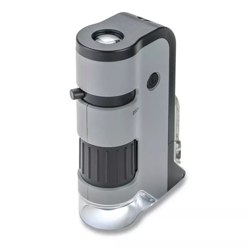Digitale microscoop Carson MICROFLIP 250x zwart roestvrij staal