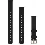 Horlogeband GARMIN Lily 2 silicone zwart — vervangende silicone band voor Lily 2