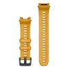 Band voor Garmin-smartwatch, 22 mm breed, geel, lengte 129 mm