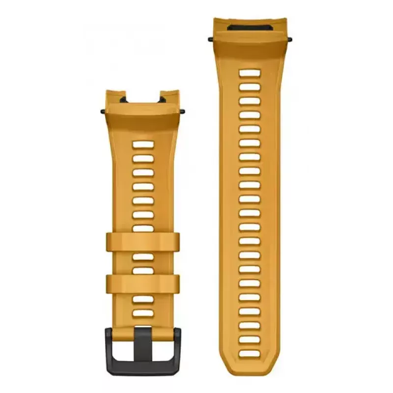 Band GARMIN voor Instinct 3 (50 mm) — 26 mm breed, 128 mm lang, geel