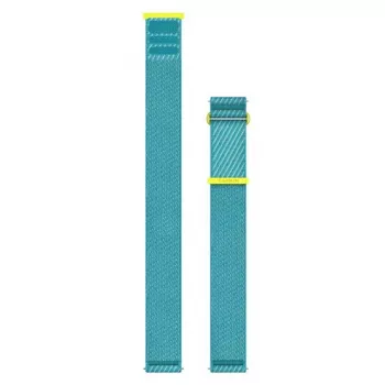Band Garmin 010-14400-07 turquoise stof 22 mm