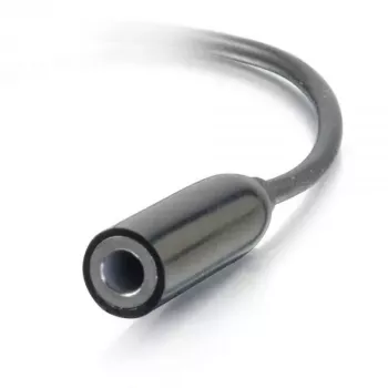 C2G telefoonkabel 54426 USB-C naar 3,5 mm zwart 0,09 m