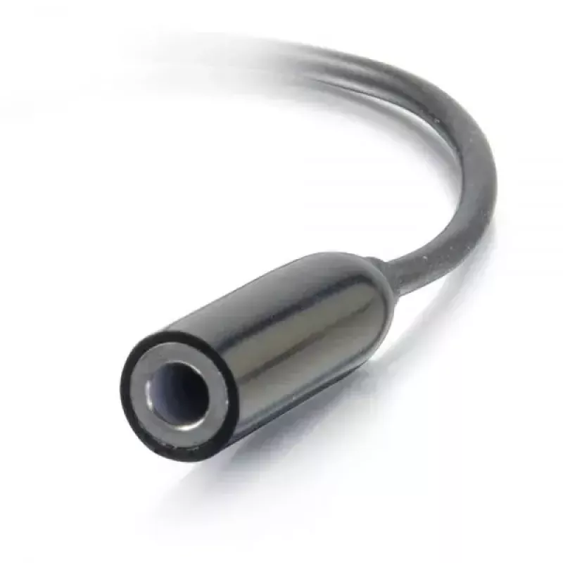 C2G telefoonkabel 54426 USB-C naar 3,5 mm zwart 0,09 m