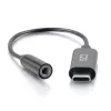 C2G telefoonkabel 54426 USB-C naar 3,5 mm zwart 0,09 m