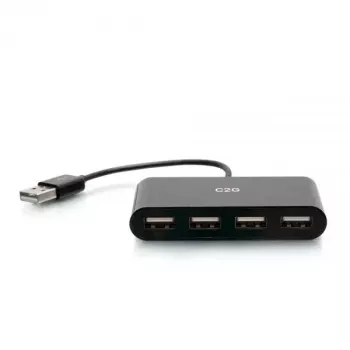C2G 4-poorts USB-A hub C2G 54462 USB 2.0 480 Mbit/s