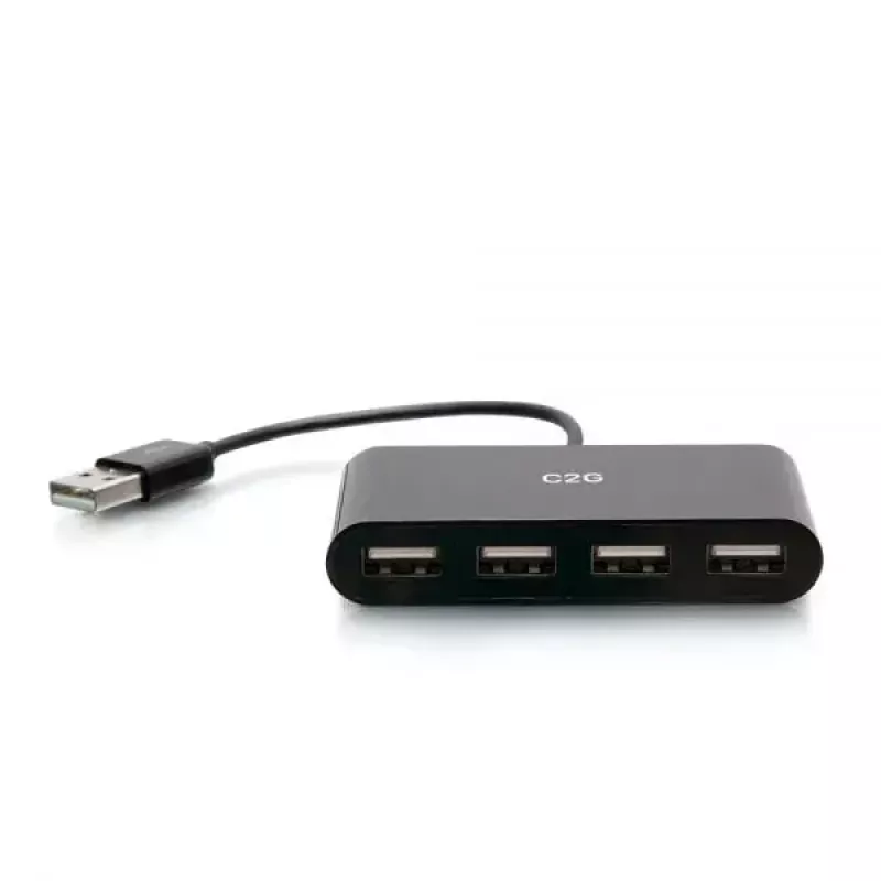 C2G 4-poorts USB-A hub C2G 54462 USB 2.0 480 Mbit/s