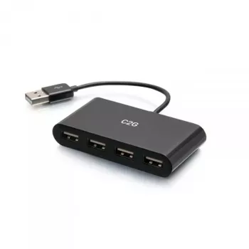 C2G 4-poorts USB-A hub C2G 54462 USB 2.0 480 Mbit/s