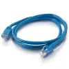 Netwerkkabel C2G 2m Cat5e RJ-45 U/UTP blauw