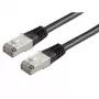 Netwerkkabel ROLINE FTP-patchkabel Cat.5e RJ-45 0,5 m zwart