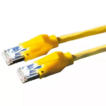 S/FTP-patchkabel Draka Comteq Cat6 Geel 3 m