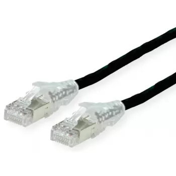 Netwerkkabel Dätwyler 21.05.0575 zwart 7,5 m Cat6a S/FTP