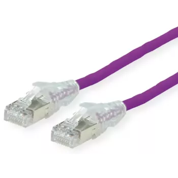 Netwerkkabel Dätwyler 21.05.0516 violet 1 m Cat6a S/FTP