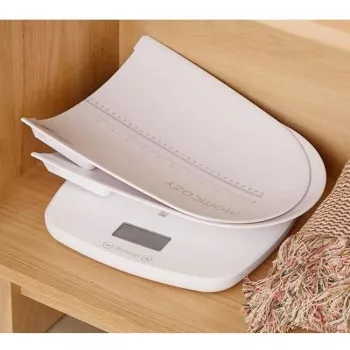 Babyweegschaal Momcozy AZ001 — multifunctionele babyweegschaal voor gewichts- en lengtemeting