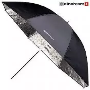 Elinchrom ondiepe zilveren paraplu 105 cm