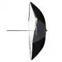 Reflector-paraplu zwart doorschijnend wit Elinchrom 26358 diameter 85 cm