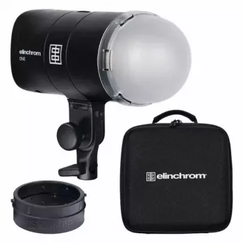 Compacte flitser Elinchrom ONE zwart universeel op accu