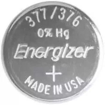 Eenmalige batterij Energizer 377/376 zilveroxide 1,55 V, 1 stuk