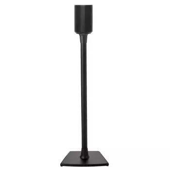 Vloerluidsprekerstandaard SANUS WSSE11 — zwart, max. hoogte 87,4 cm, breedte 276,9 mm