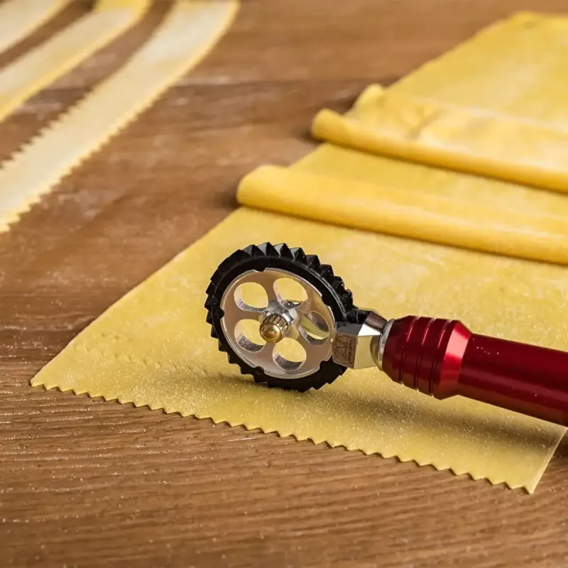 Marcato Atlas 150 Rossa pastamachine met pastawieltje, rood