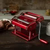 Marcato Atlas 150 Rossa pastamachine met pastawieltje, rood
