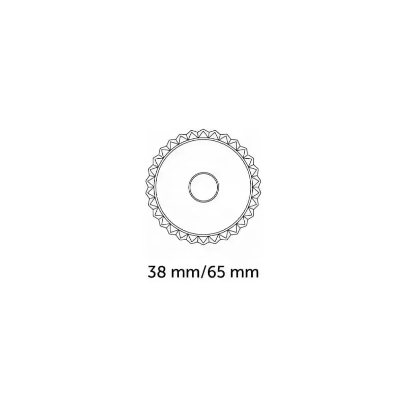 RONDE ZIGZAG RAVIOLI STEMPEL ø65mm