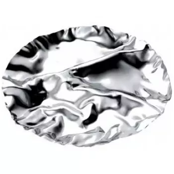Serveerschaal Alessi Pepa rond RVS 32,3 cm
