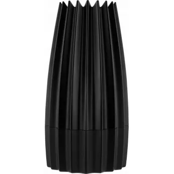 Kruidenmolen ALESSI WAL03 B zwart — compacte handmatige peper- en zoutmolen