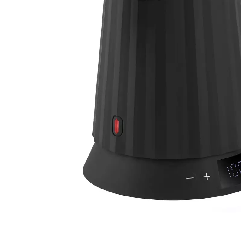 Elektrische waterkoker Alessi 1,0 l 2200 W zwart