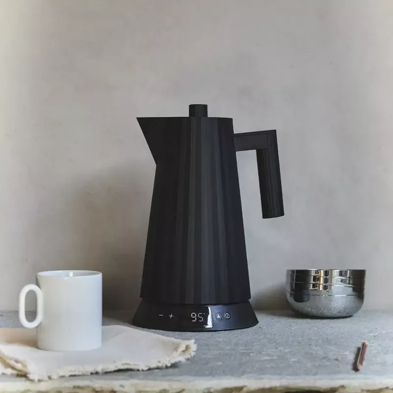 Elektrische waterkoker Alessi 1,0 l 2200 W zwart
