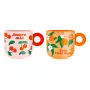 Kopjesset BIALETTI PFRUIT004 — 2-delige universele bekers, veelkleurig