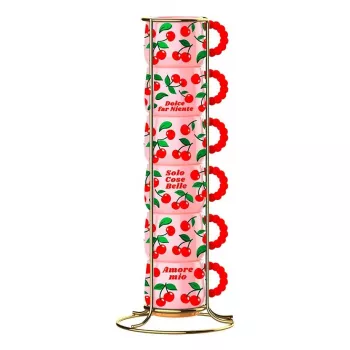 Kopjesset BIALETTI PFRUIT007 — 6-delige universele kopjes, veelkleurig