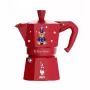 Mokakan BIALETTI Moka Express 3 kopjes (150 ml) rode espressokan voor op het fornuis