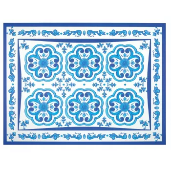 Guzzini BLUES placemat, Middellandse Zeeblauw