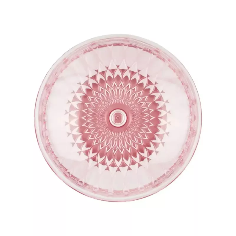 Guzzini Vanity kleine taartstandaard met stolp, Flamingo Pink