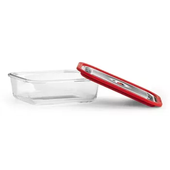 Opbergbox magic vac ACO1138, rechthoekig, 1,9 l, transparant, 235×184×83 mm