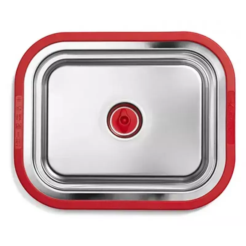 Opbergbox magic vac ACO1138, rechthoekig, 1,9 l, transparant, 235×184×83 mm