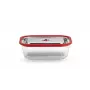 Opbergbox magic vac ACO1138, rechthoekig, 1,9 l, transparant, 235×184×83 mm