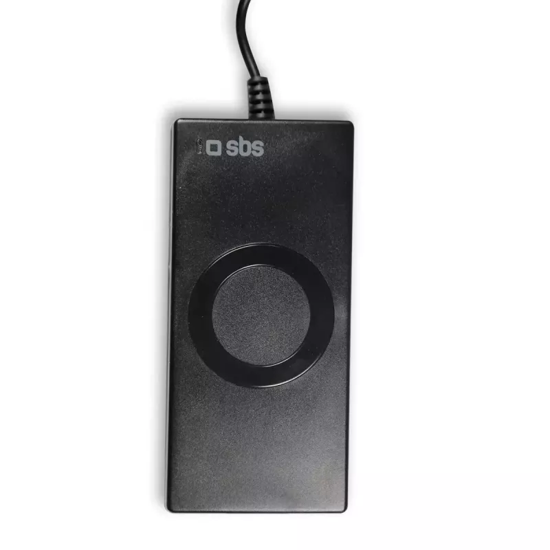 Voeding SBS draagbaar 90 W voor notebooks binnen zwart 2,2 m