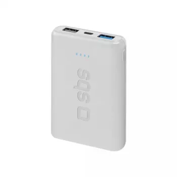 Draagbare powerbank SBS 5000 mAh, 5000 mAh accucapaciteit