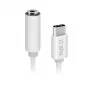 Mobiele kabel SBS TEINTJACKTYCFMW wit 0,09 m 3,5 mm USB-C