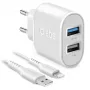 Mobiele oplader SBS TEKITTR2ULH2189A binnen AC wit smartphone tablet