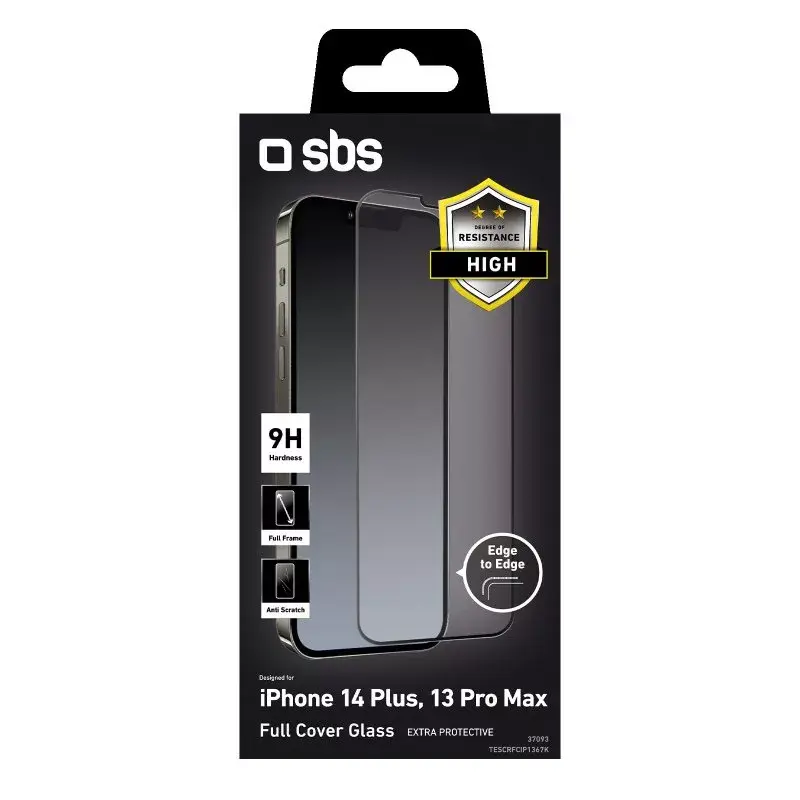 Heldere displayschermfolie SBS TESCRFCIP1367K voor iPhone 13 Pro Max, stoot- en krasvast