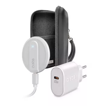 Draagbare oplader SBS Always on Charge KIT 10000mAh