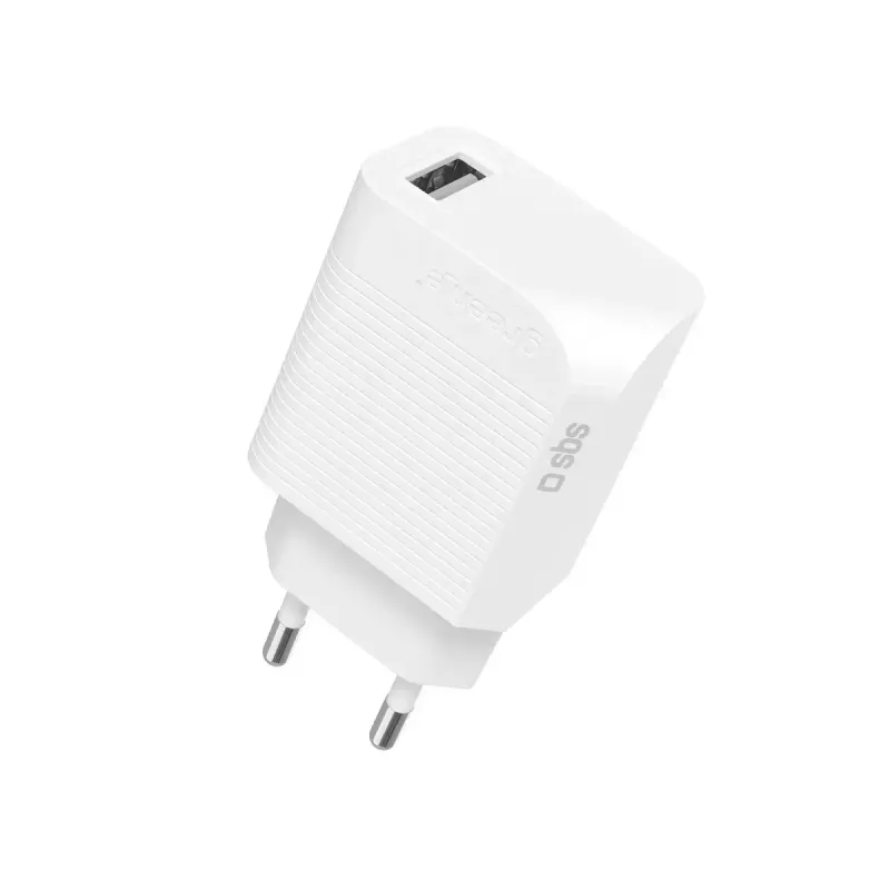 Mobiele oplader SBS GRETR1USB18W universeel wit AC snelopladen
